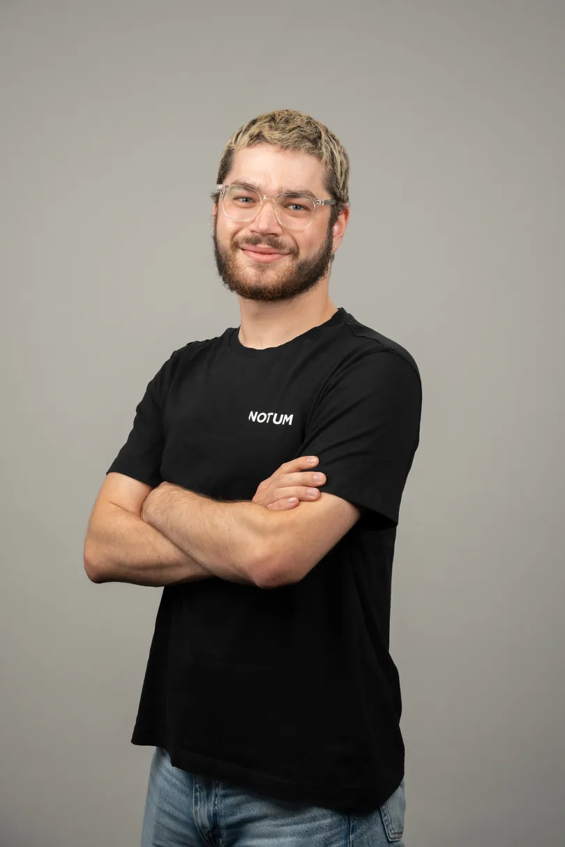 Dominik Juriga, Tech Lead at Notum