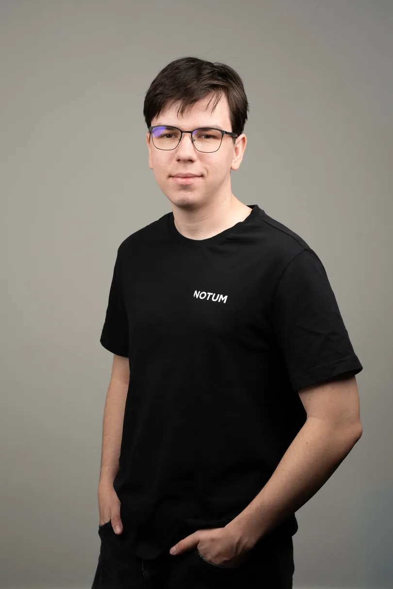 Jakub Najvárek, Developer at Notum