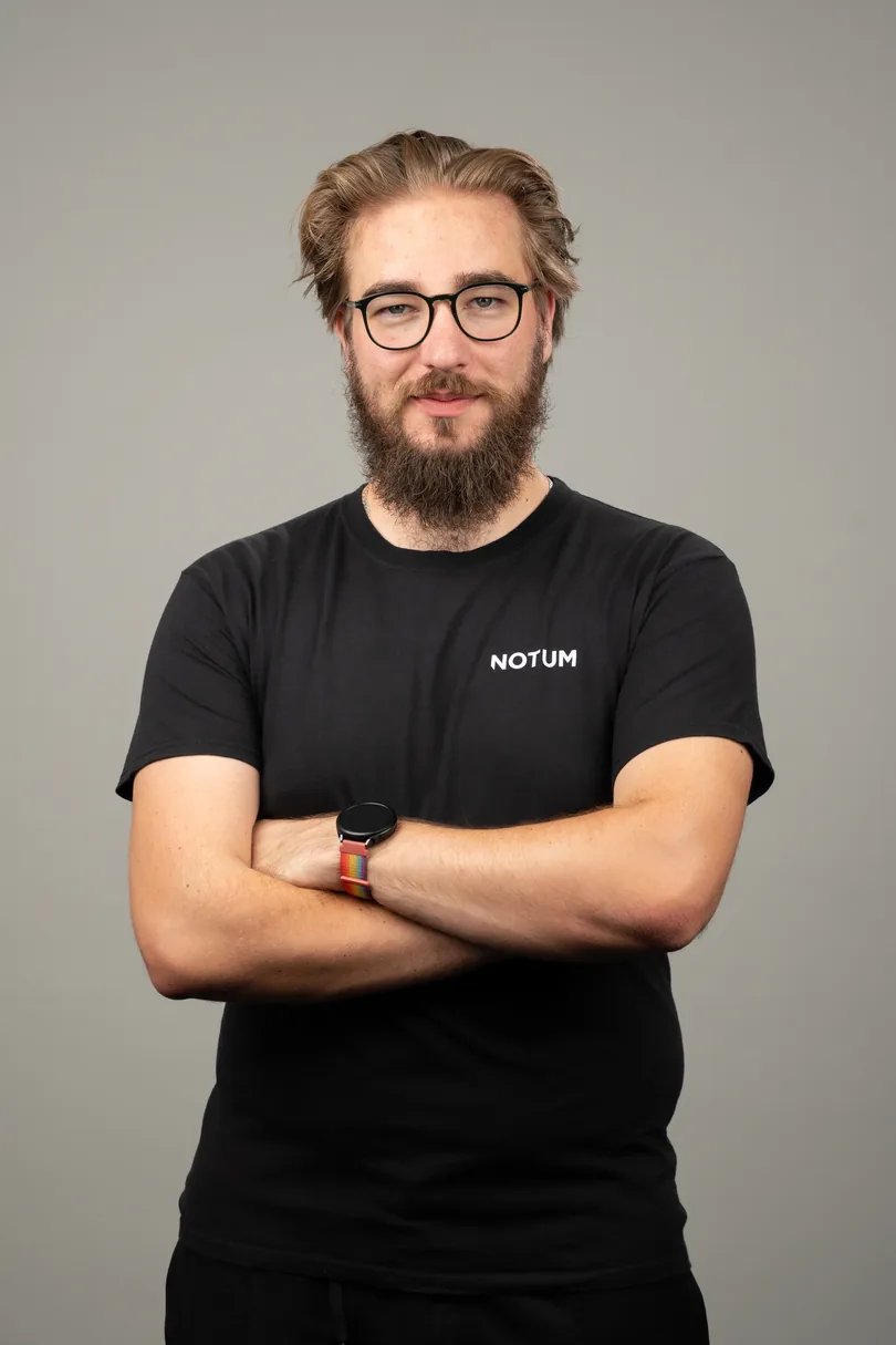 Miloš Musílek, Developer at Notum