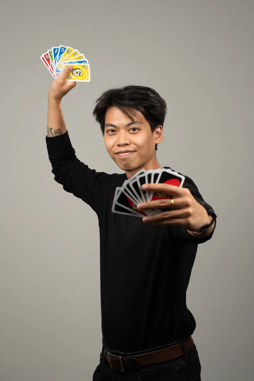 Tony Nguyen outside of work