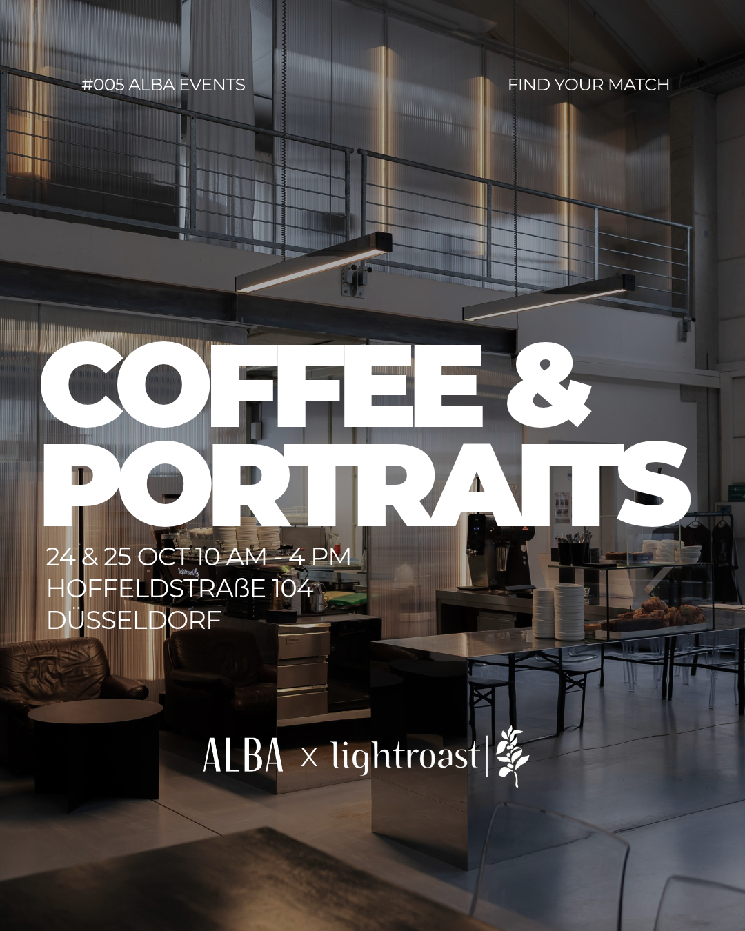 Coffee & Portraits bei Lightroast Coffee in Düsseldorf