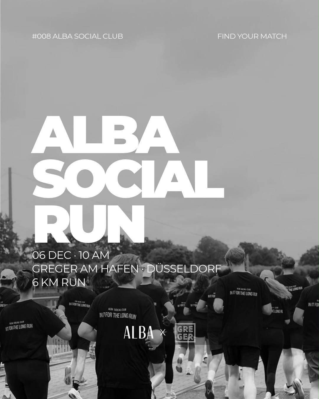 ALBA Social Run am Greger am Hafen in Düsseldorf