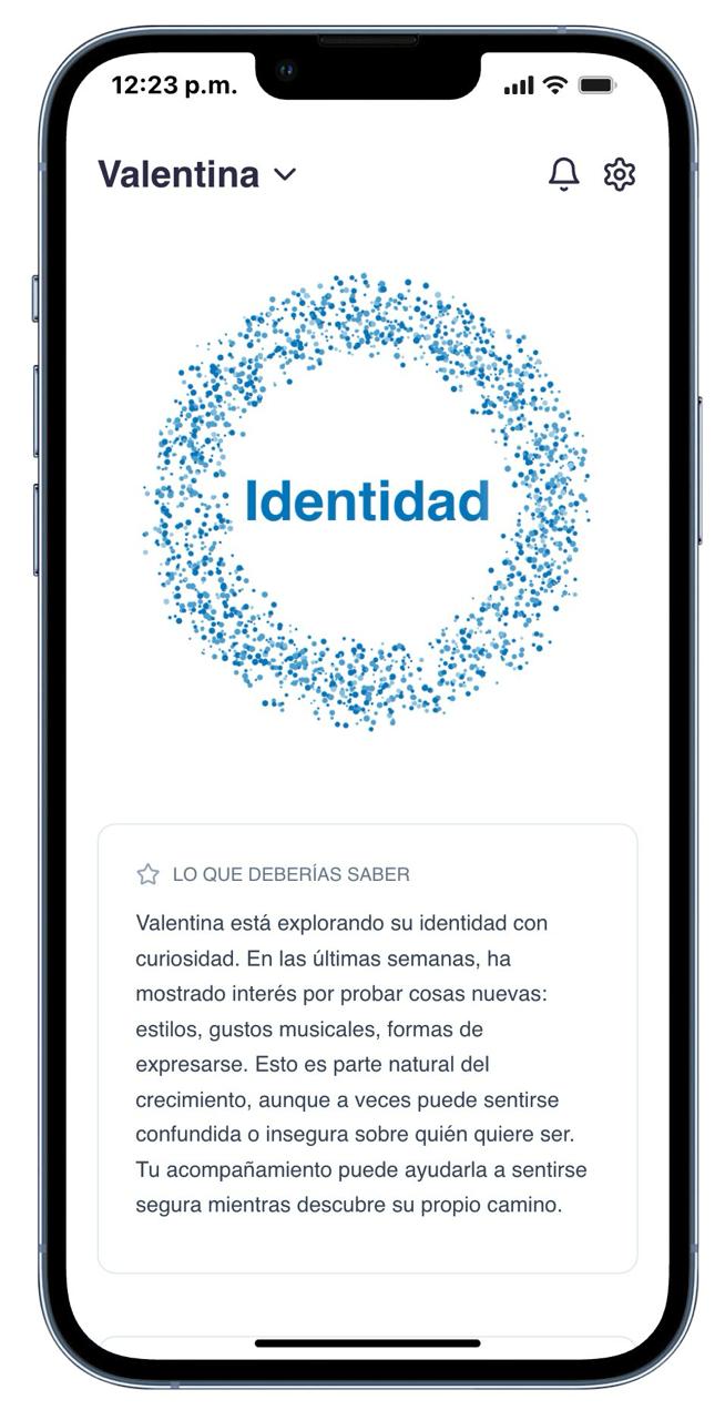 Reporte Valentina - Identidad