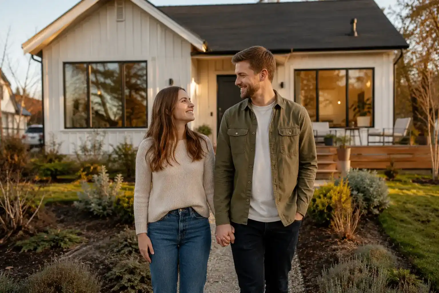 Par der kigger på hus