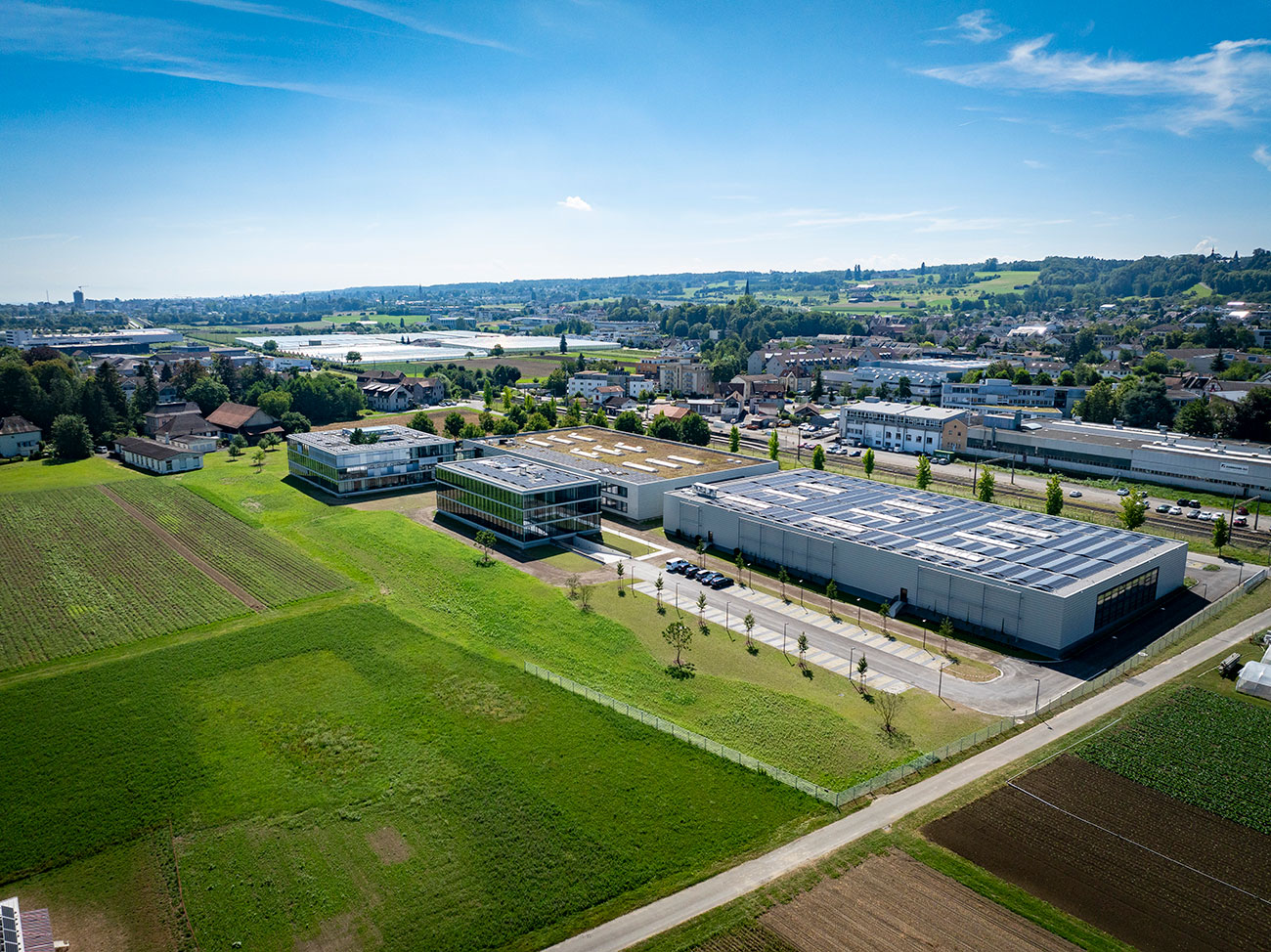 New administration building and warehouse completed