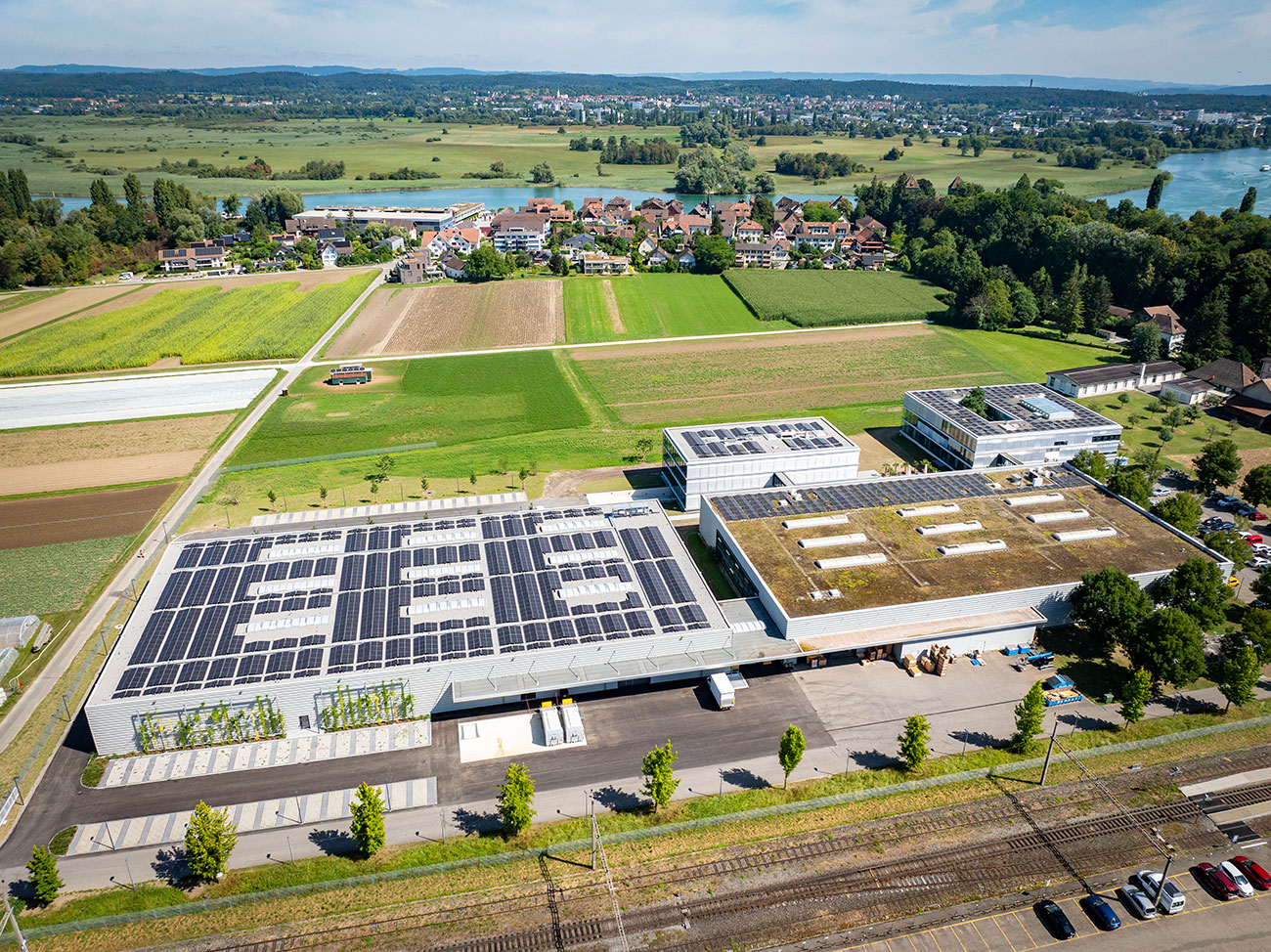 New administration building and warehouse completed