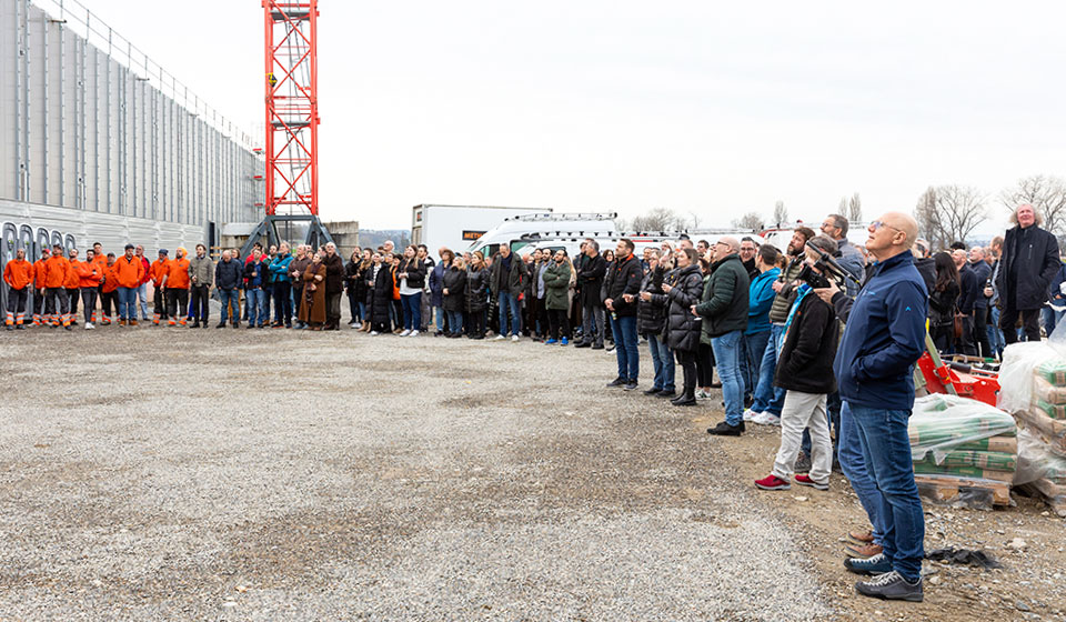 STORZ MEDICAL topping-out ceremony
