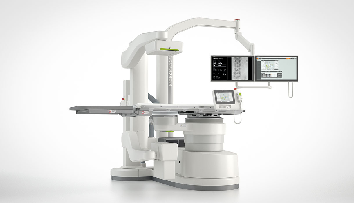 STORZ Medical Modulith SLX-F2 FD21 lithotripter with X-ray flat panel detector, introduced in 2018