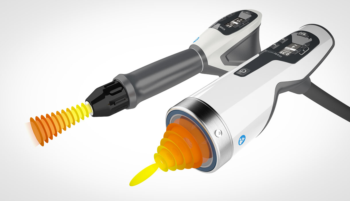 STORZ Medical SEPIA focused shock wave handpiece, introduced in 2015