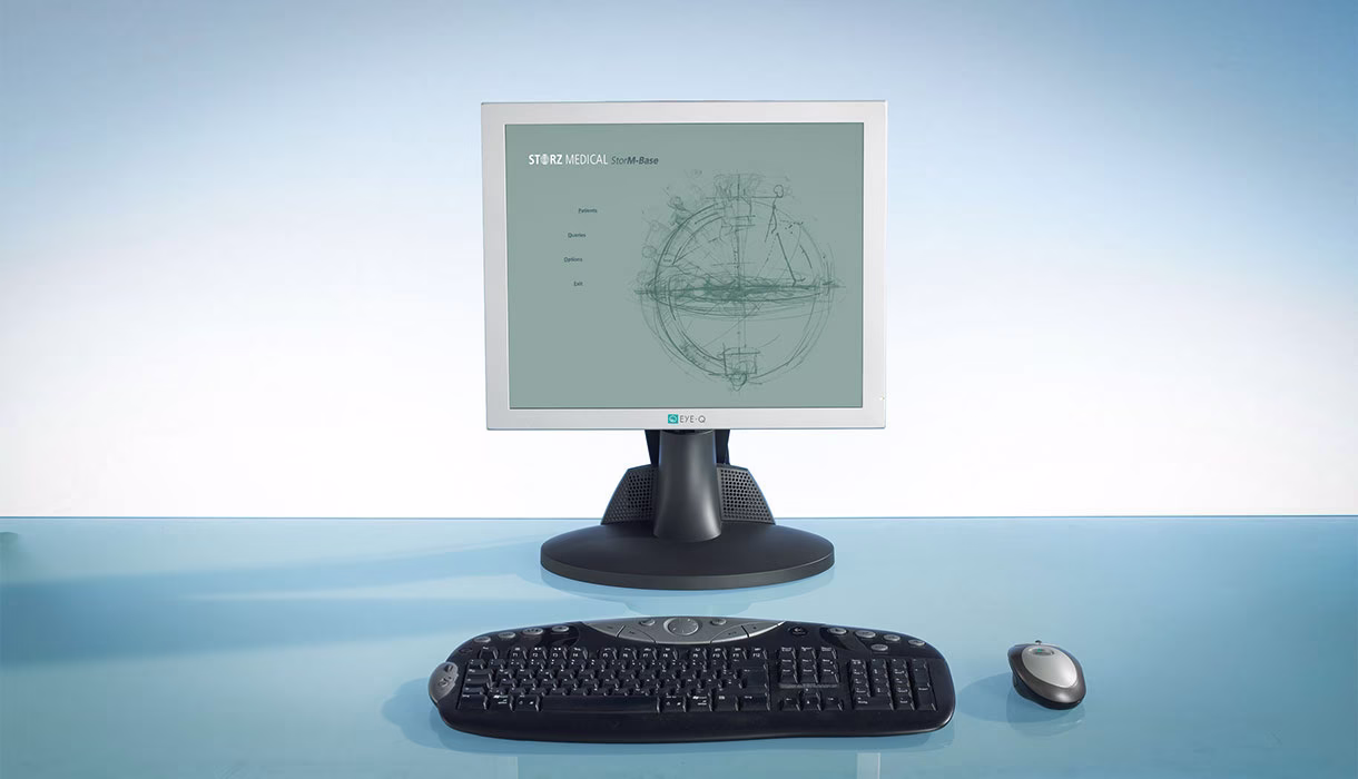 STORZ Medical StorM-Touch touch-operated stone treatment system, introduced in 2007