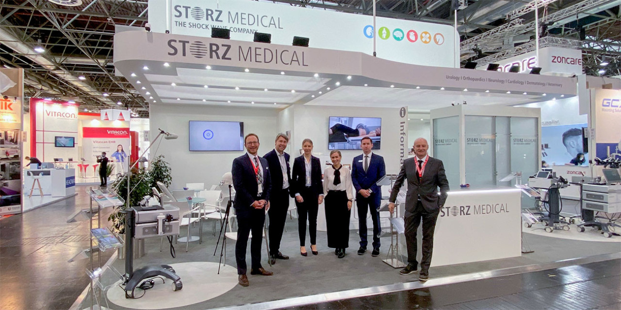 STORZ MEDICAL exhibition booth at MEDICA 2022 trade fair