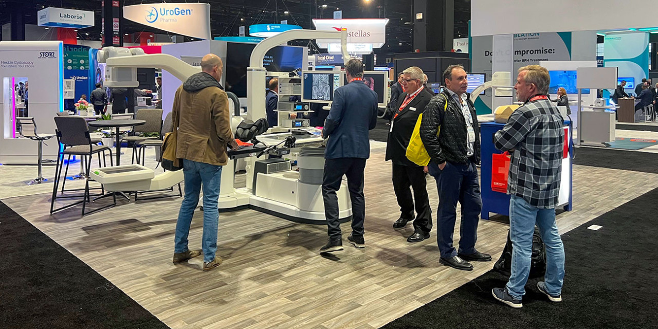 STORZ MEDICAL America booth at the AUA 2023 conference