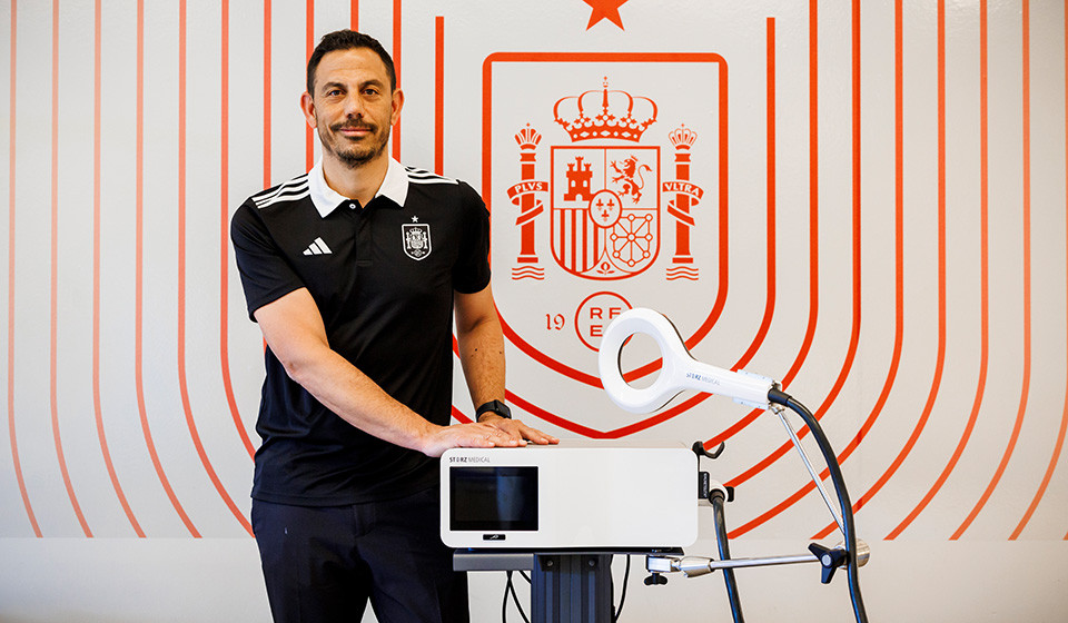STORZ MEDICAL partnership announcement with the Royal Spanish Football Federation