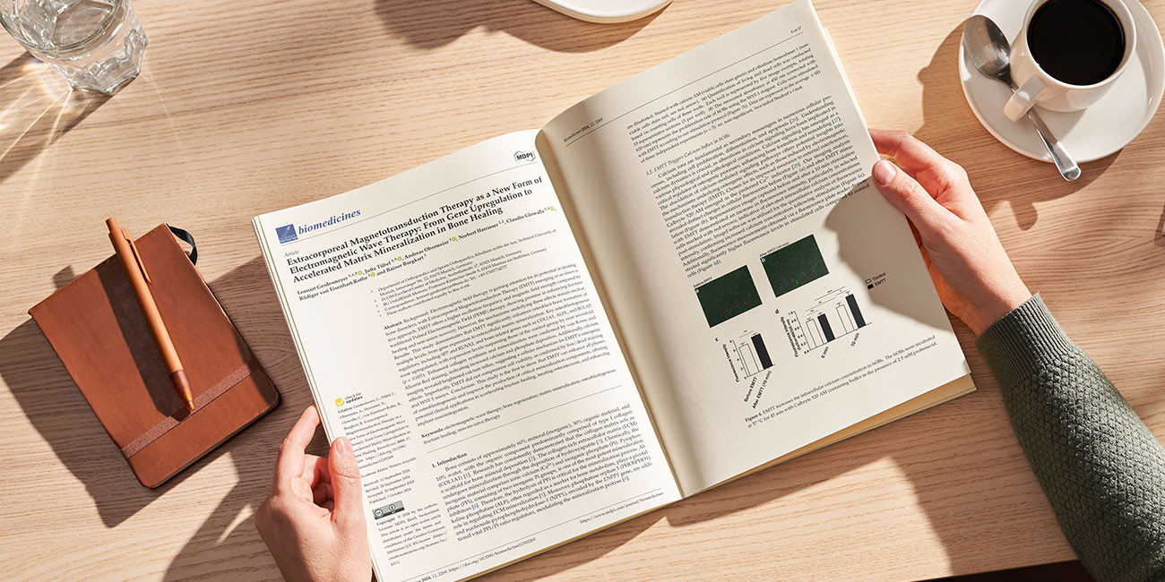 Illustration representing the EMTT osteoblast study