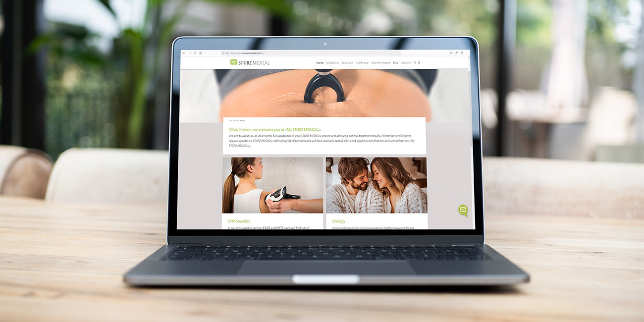 STORZ MEDICAL customer portal 'my Storz MEDICAL' launch announcement