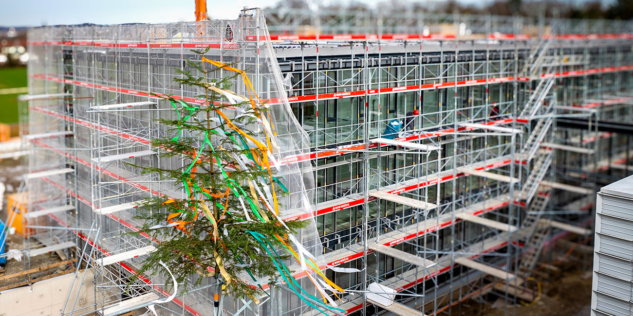STORZ MEDICAL topping-out ceremony in Tägerwilen