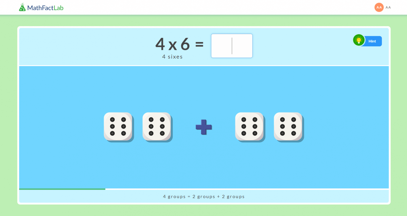 double doubles to multiply by 4 with dice