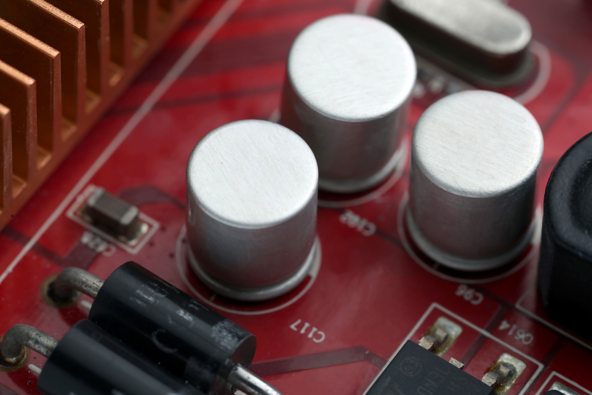 Zoom di scheda elettronica DAE