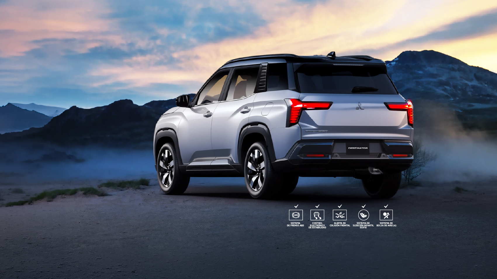 Mitsubishi Destinator - vista lateral