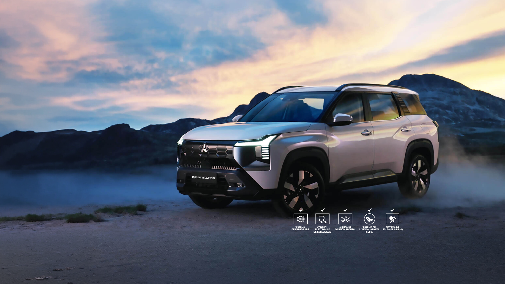 Mitsubishi Destinator - vista frontal