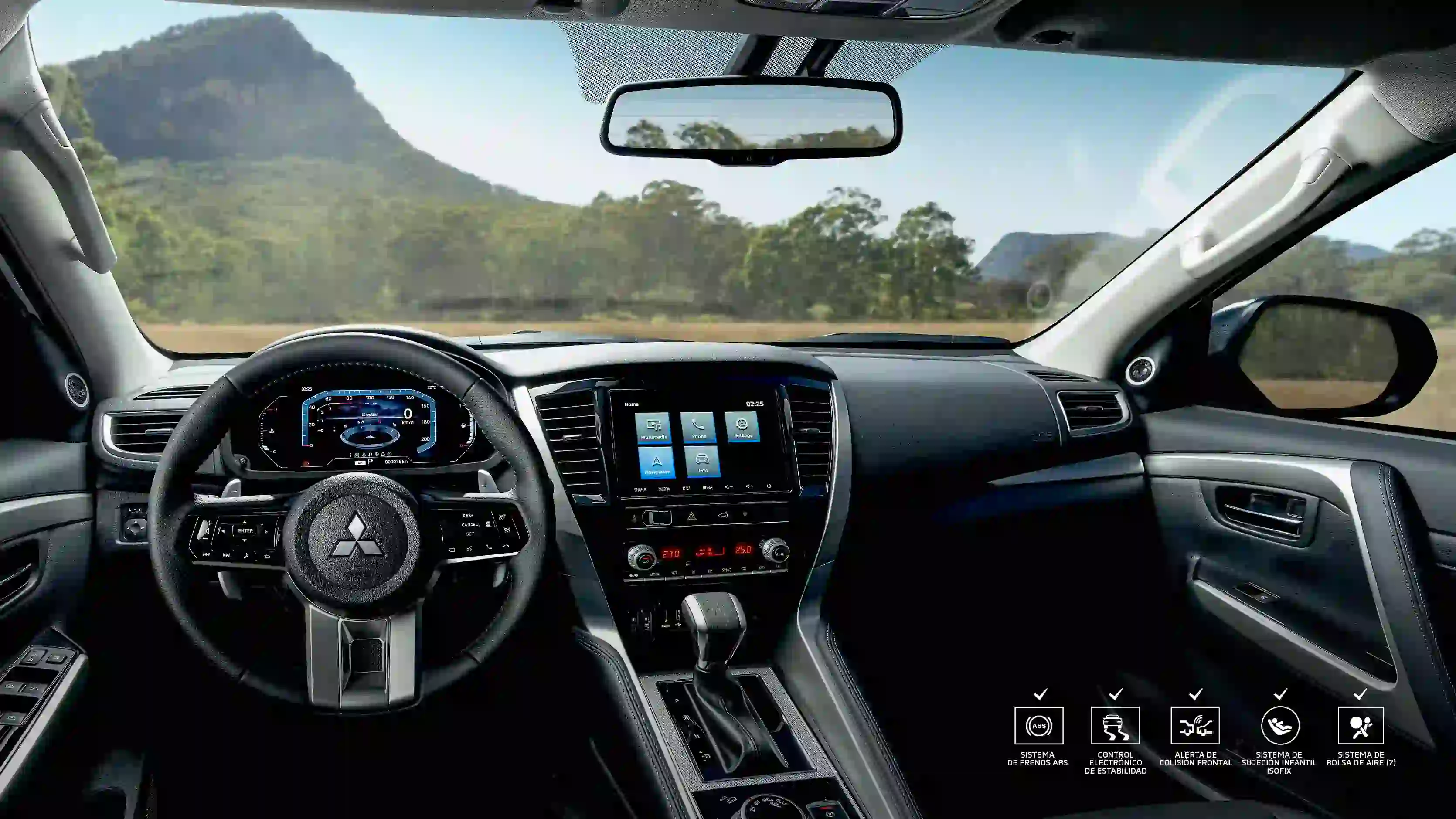 Mitsubishi Montero Sport - vista trasera