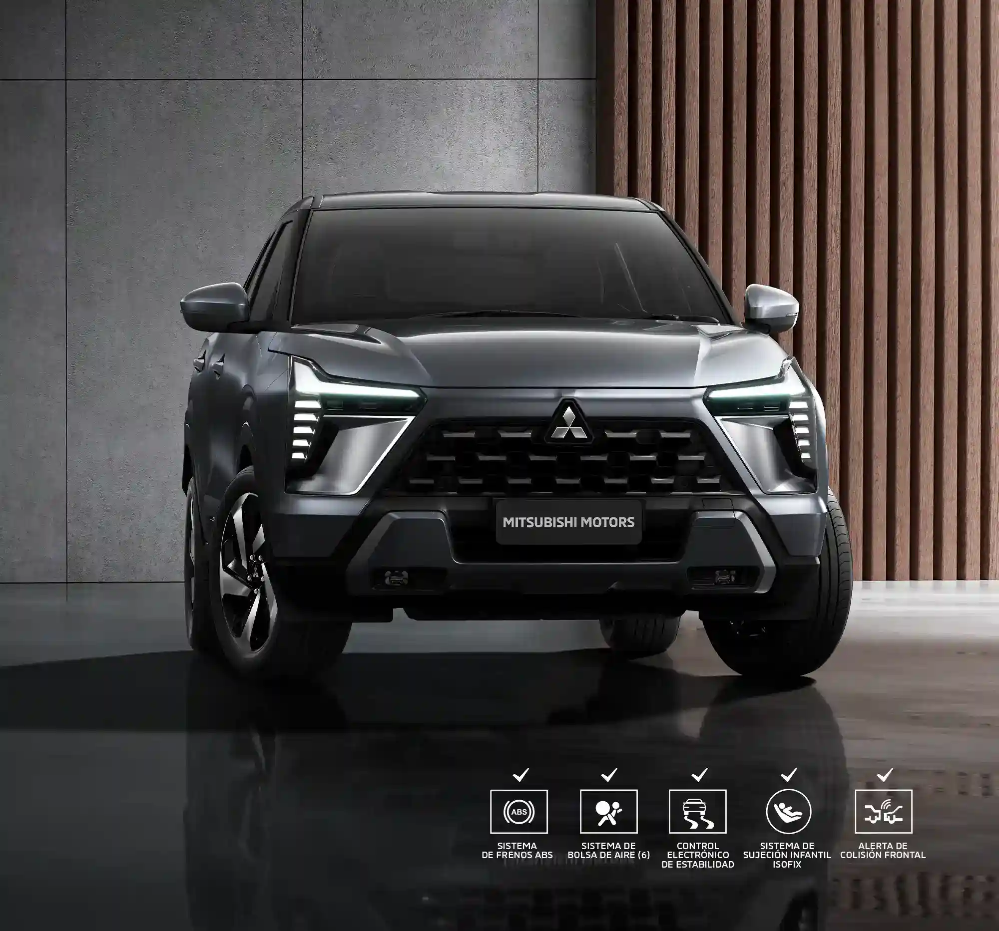 Mitsubishi Outlander Sport parte frontal