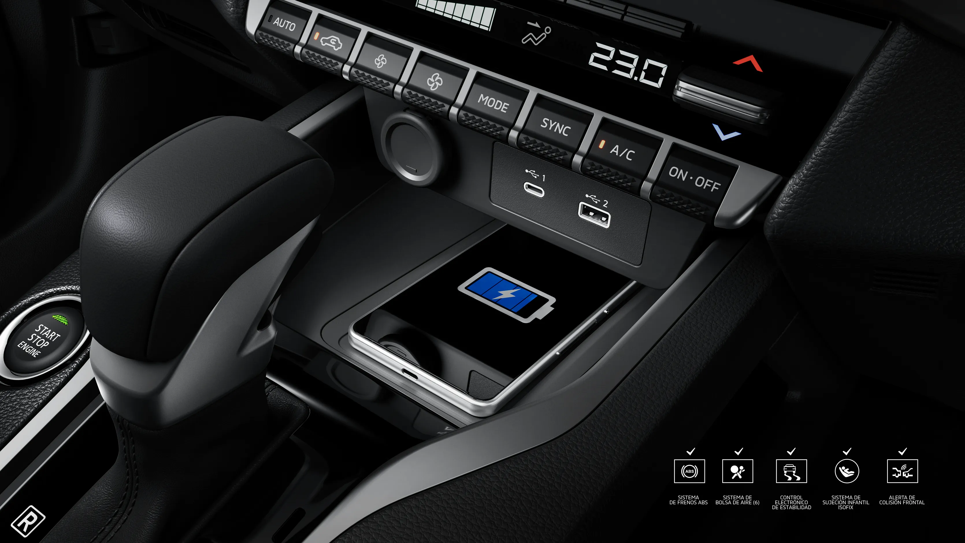 Mitsubishi Outlander Sport interior
