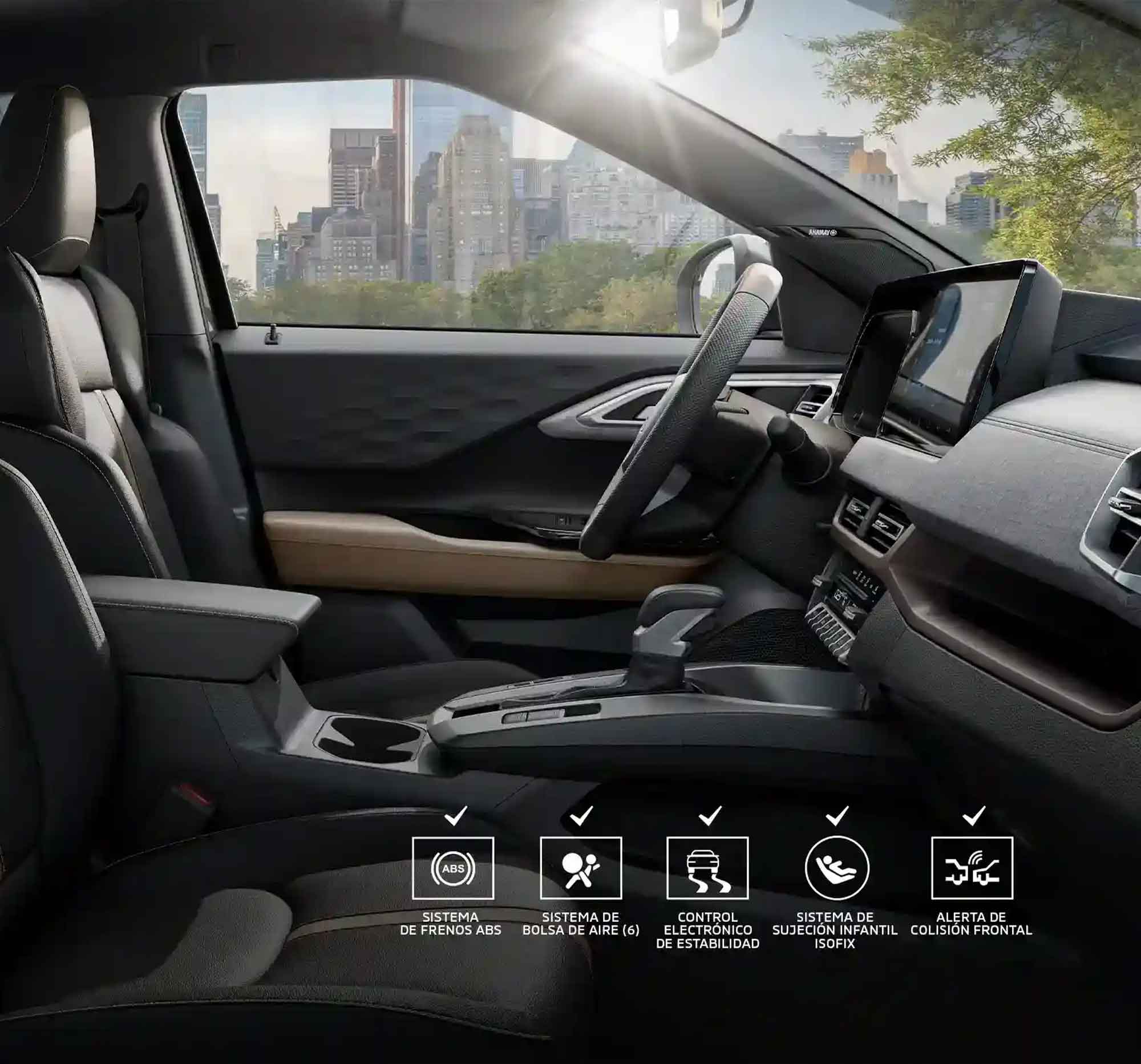 Mitsubishi Outlander Sport interior