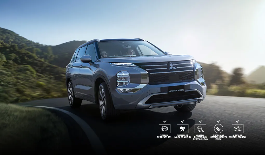 Mitsubishi All New Outlander en carretera