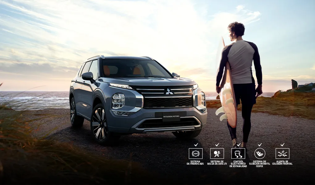Mitsubishi All New Outlander en la playa