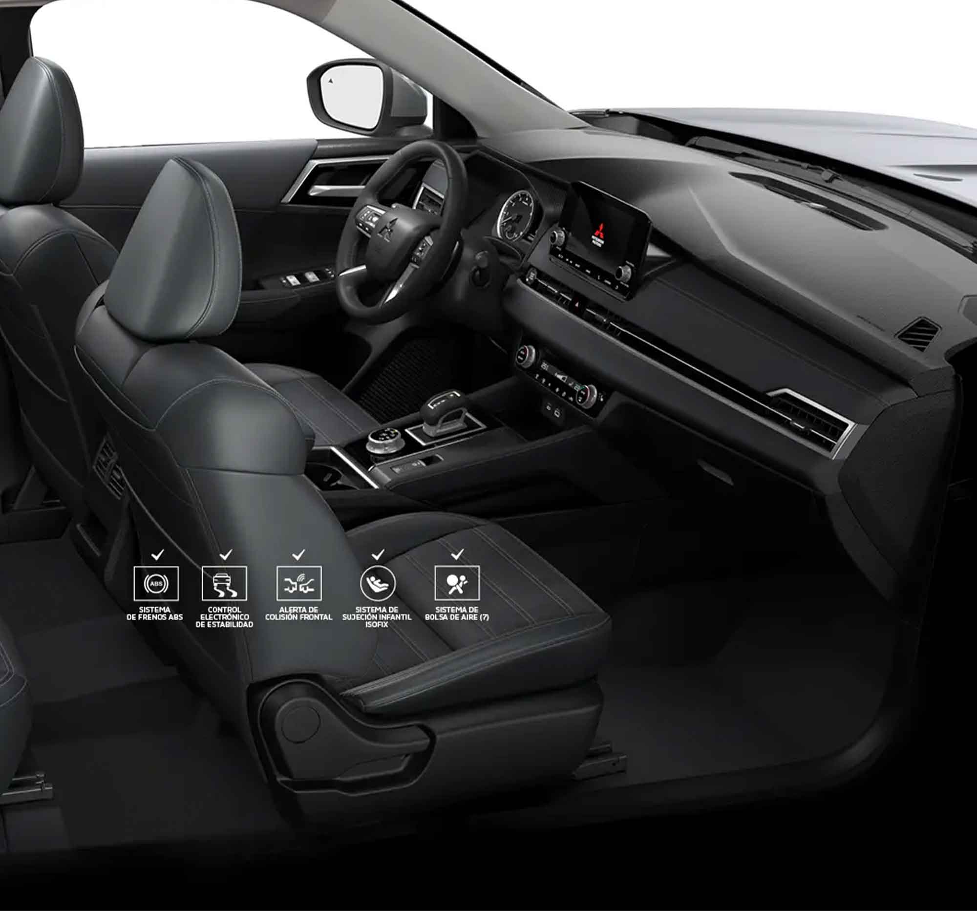 Mitsubishi All New Outlander interior