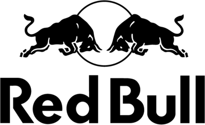 Logo of Red Bull.