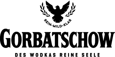 Logo of Wodka Gorbatschow.