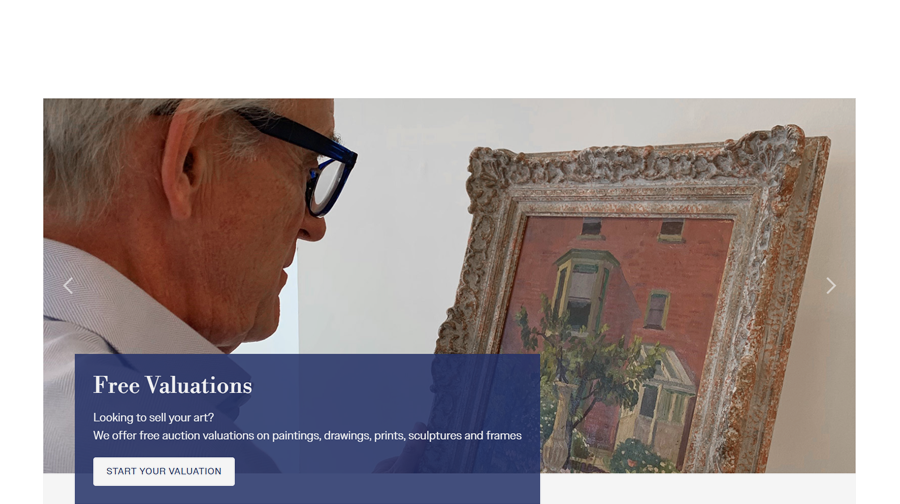 Rugby Web Design Limited project - Parkers Fine Art