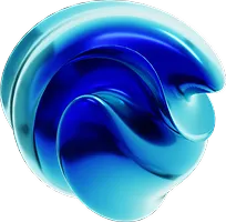 icono de una figura abstarcta cristalina en 3d