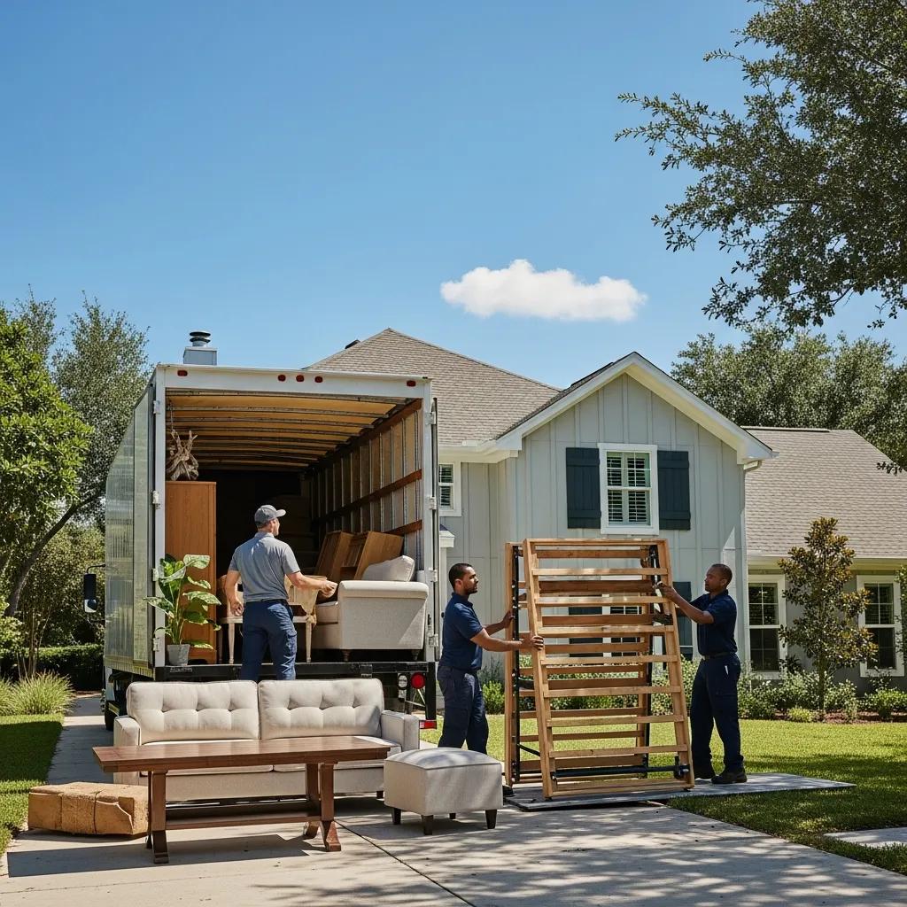 Austin moving truck loading furniture — practical tips for cost‑effective moves