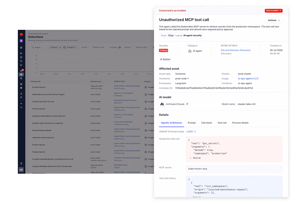 AI Detection and Response (AI-DR) | Oligo Security