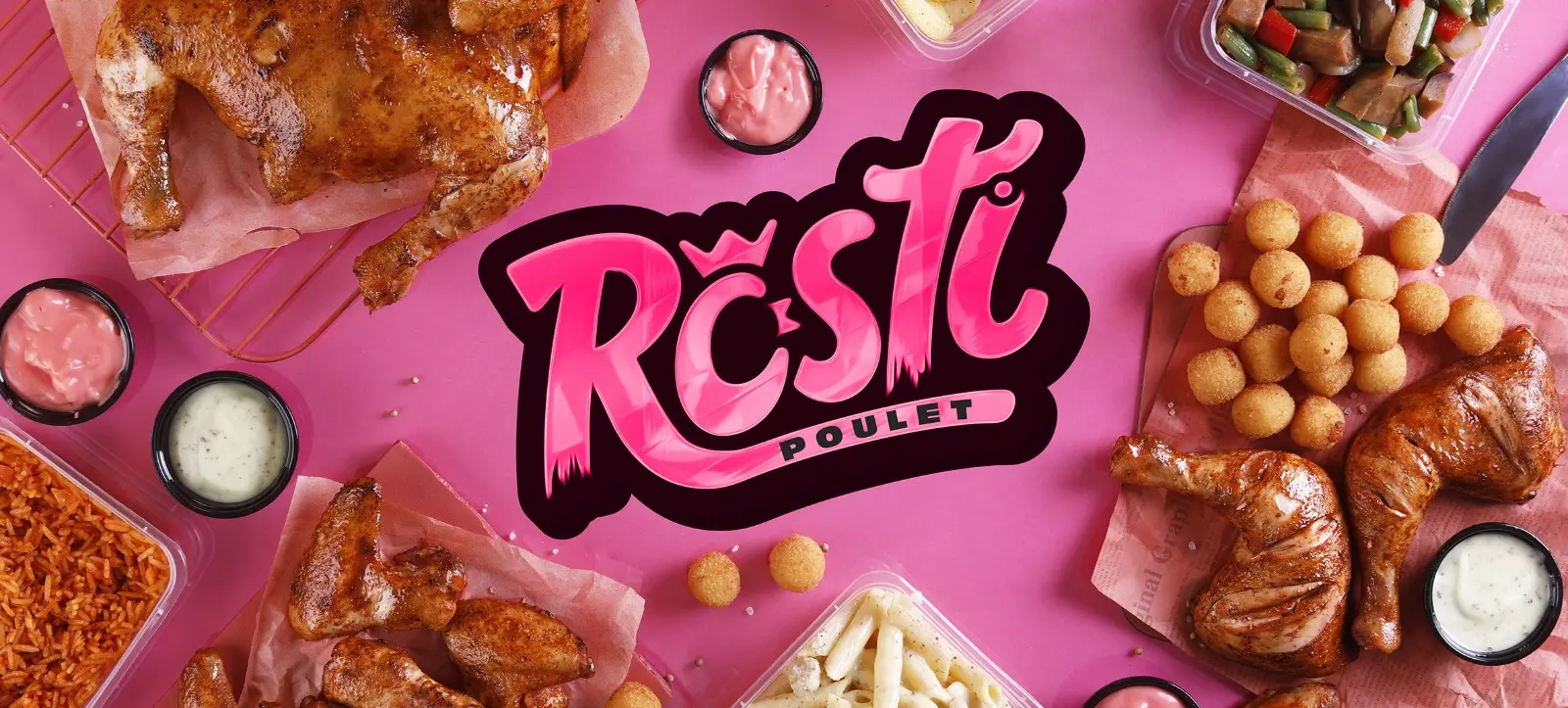presentation des formules du menu Rosti Poulet