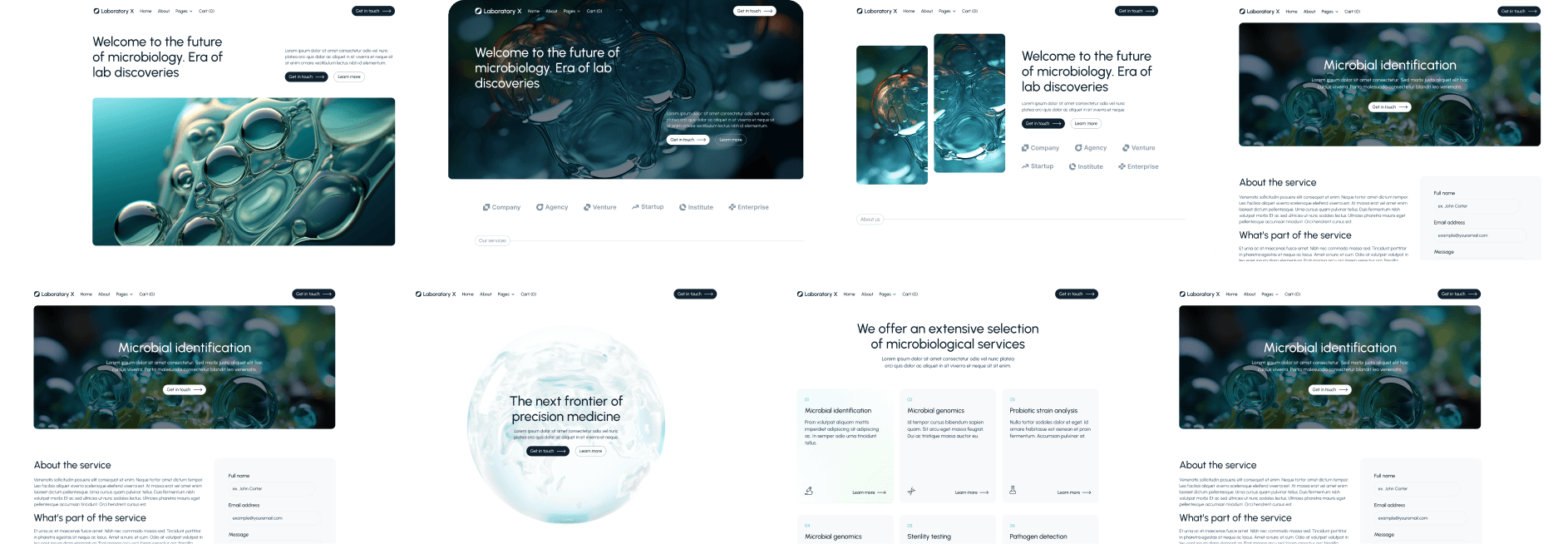 Laboratory X - Buy Now On Webflow Banner - Laboratory Webflow Template