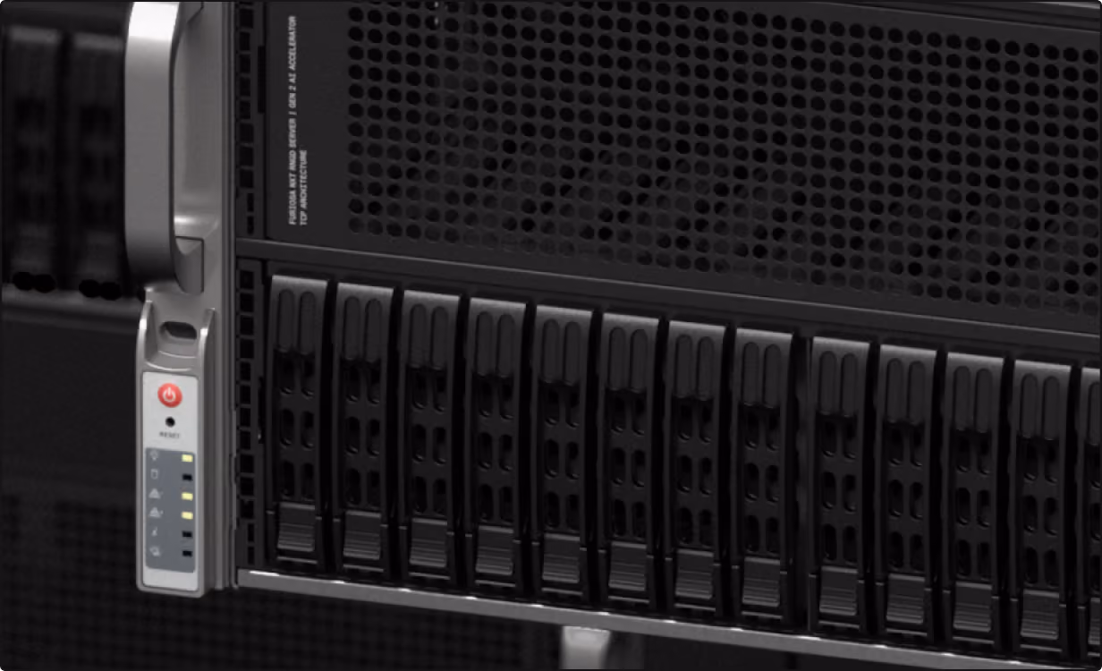 Furiosa NXT RNGD Server in a rack