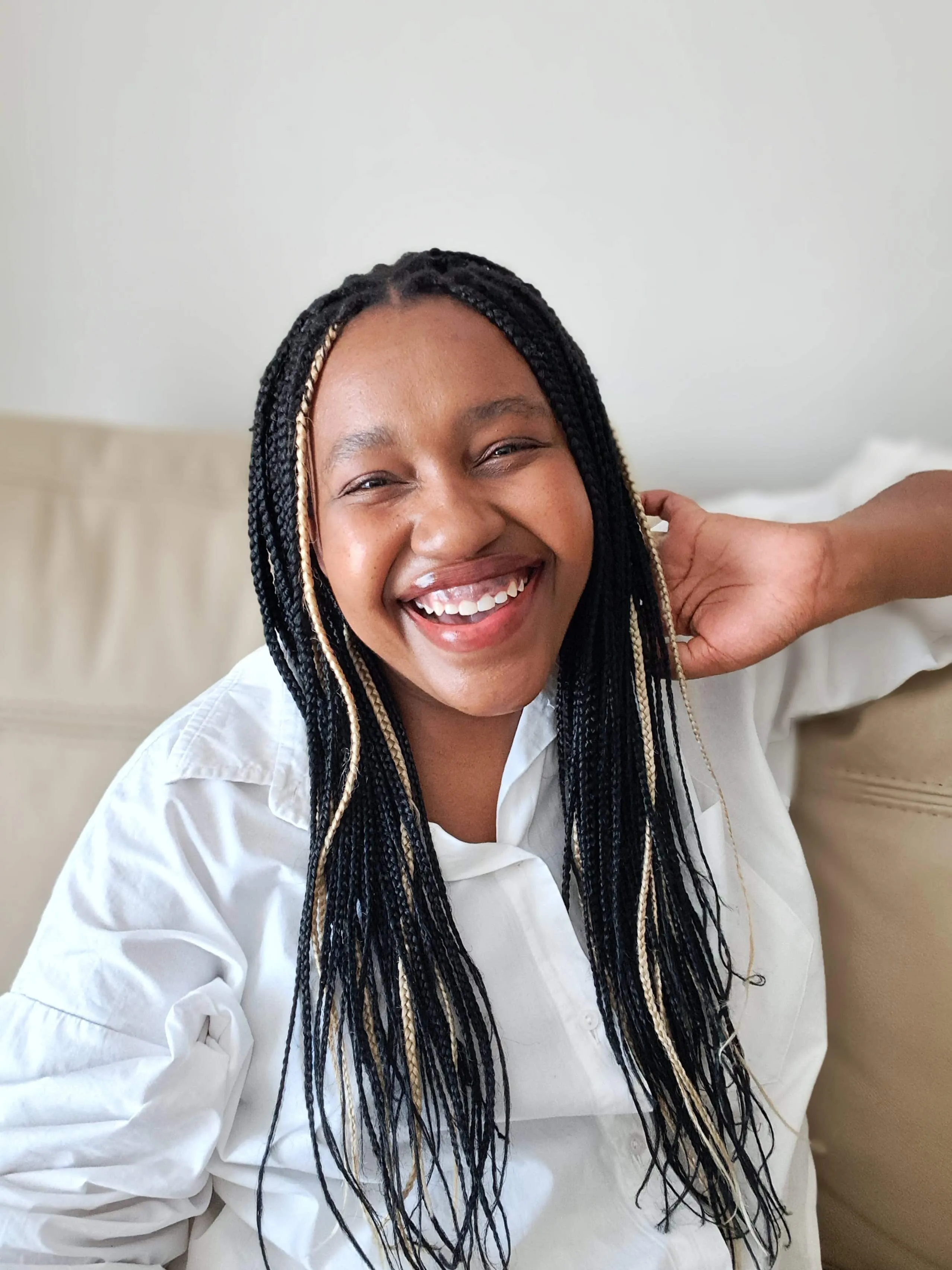 The founder Vanesse Mngomezulu