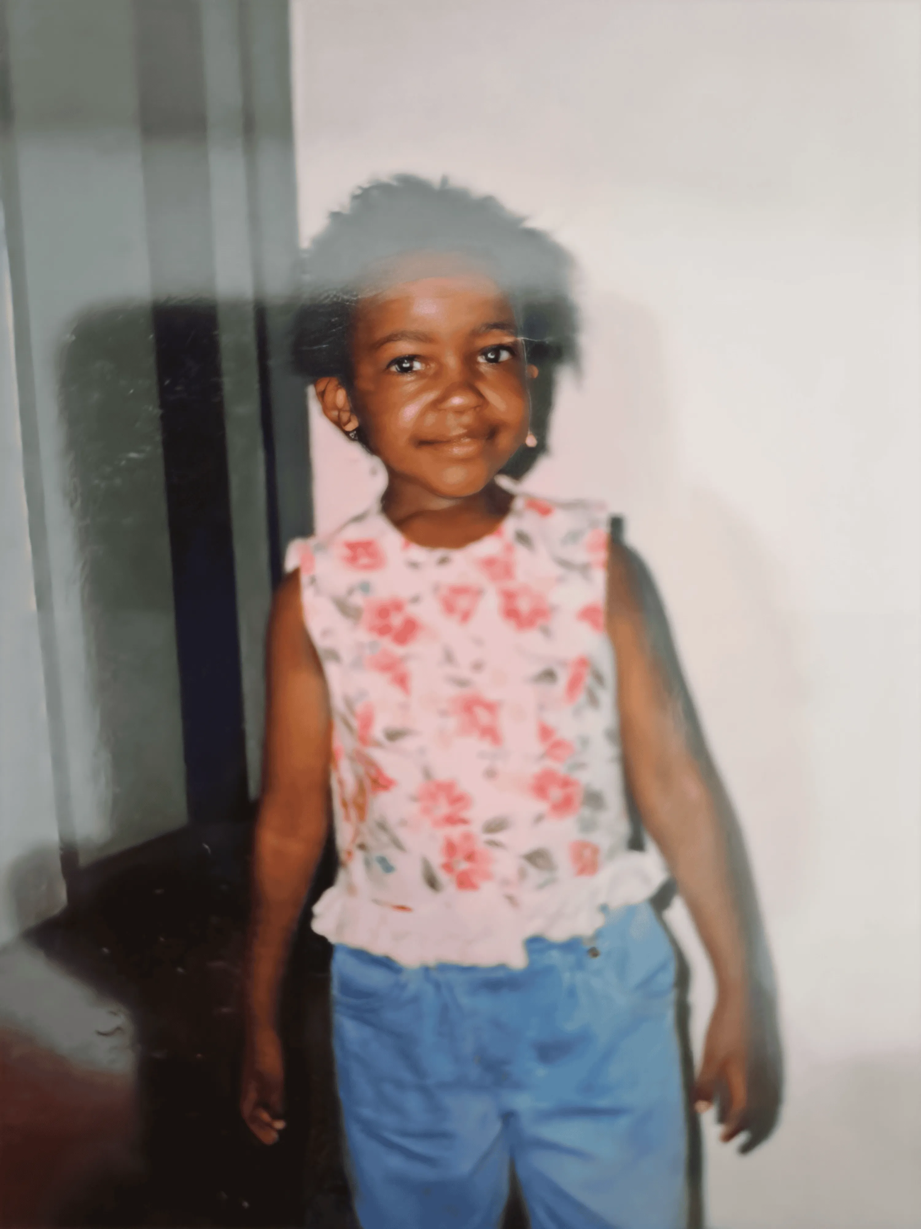 The founder Vanesse Mngomezulu as a child