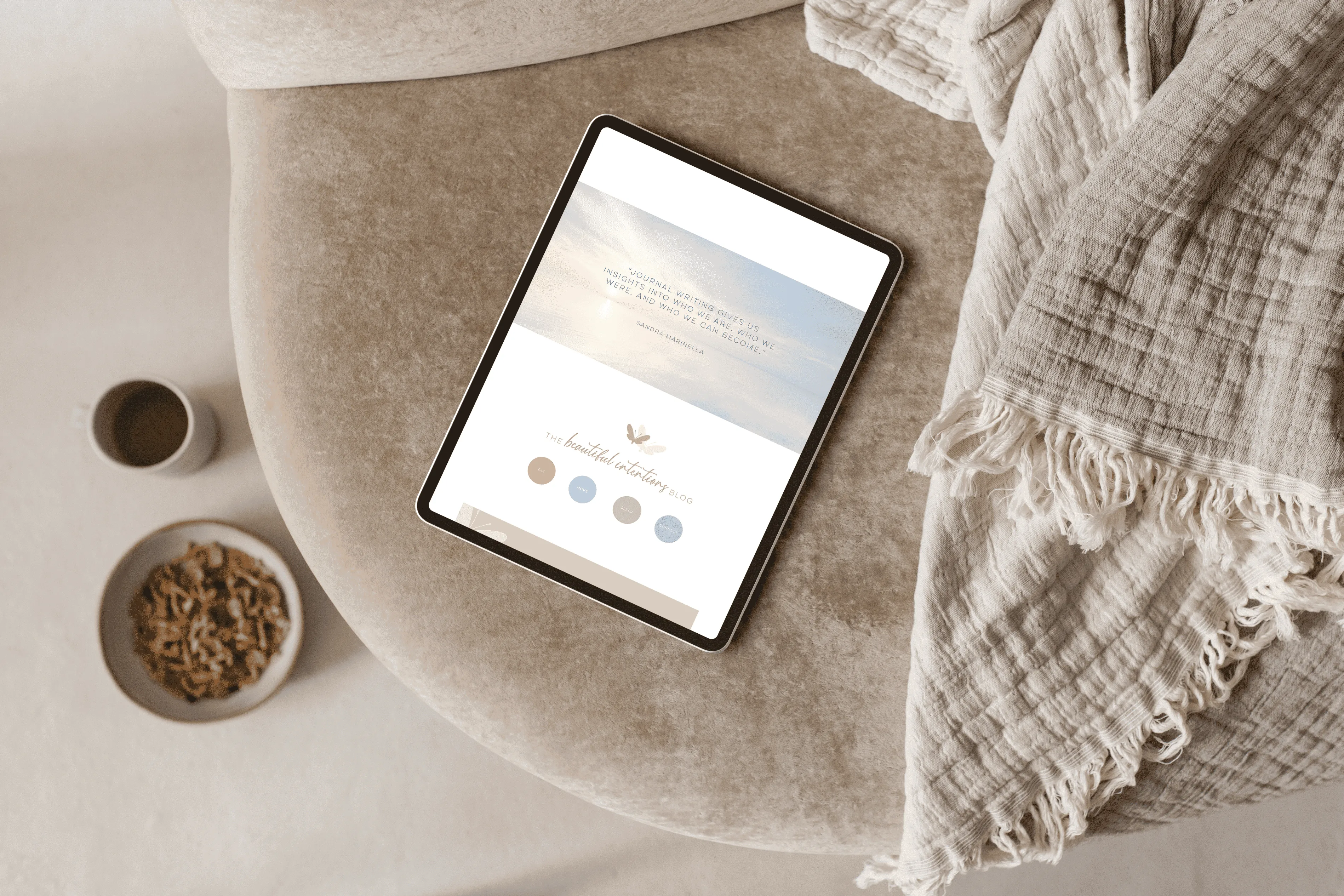 Wix Homepage Design for Counselor