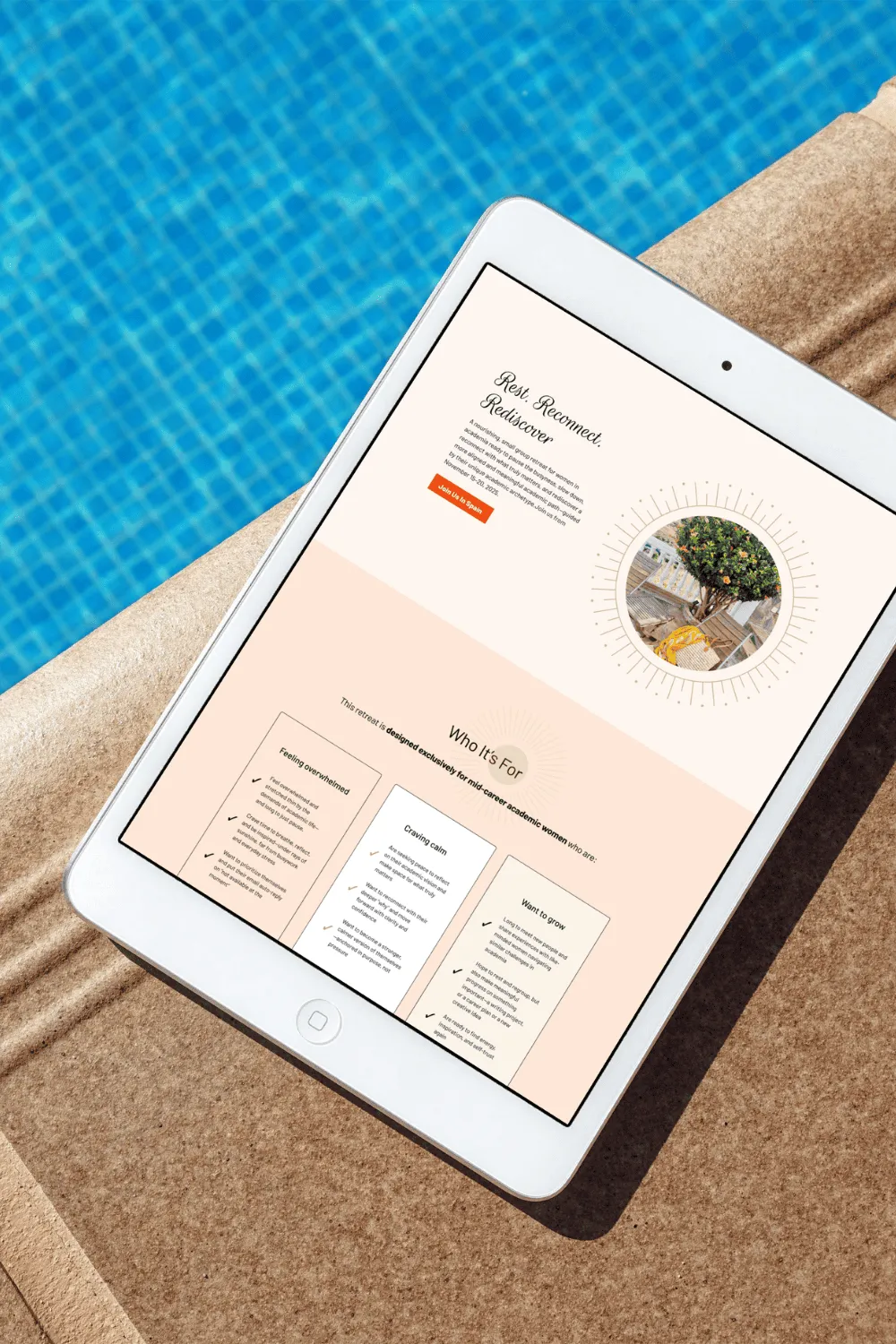 elegant Sales page design