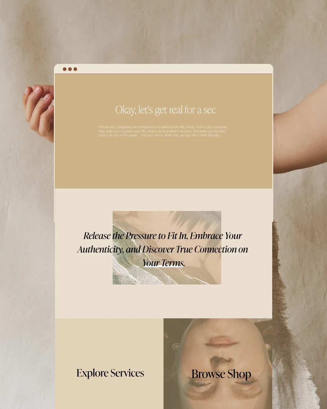 elegant website