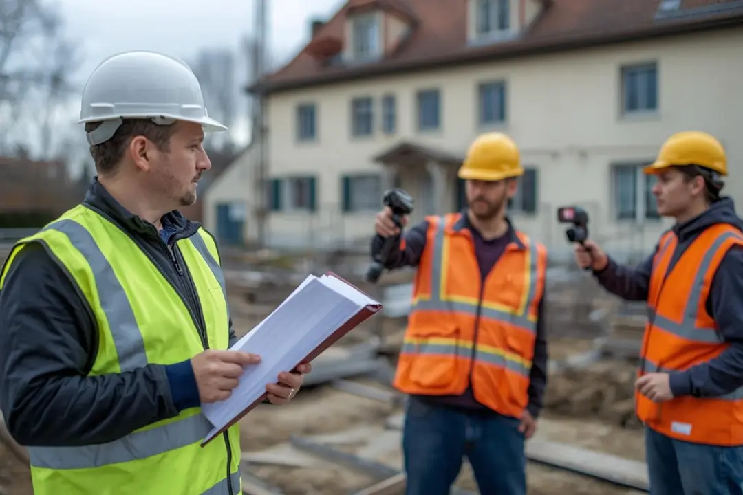 Baubegleitung durch Experten Qualitätssicherung am Bau