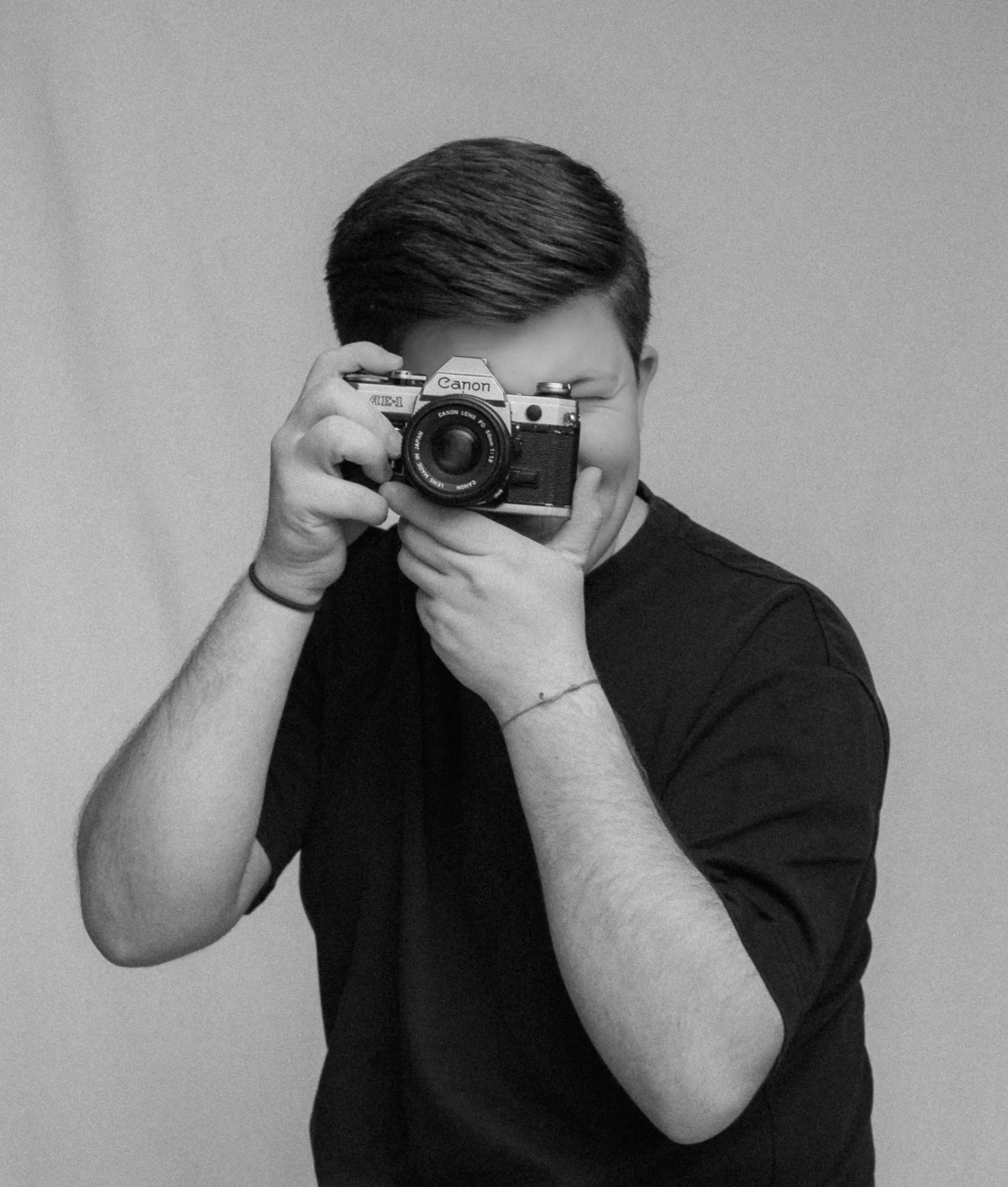 Studio Portrait of Luke Impson.