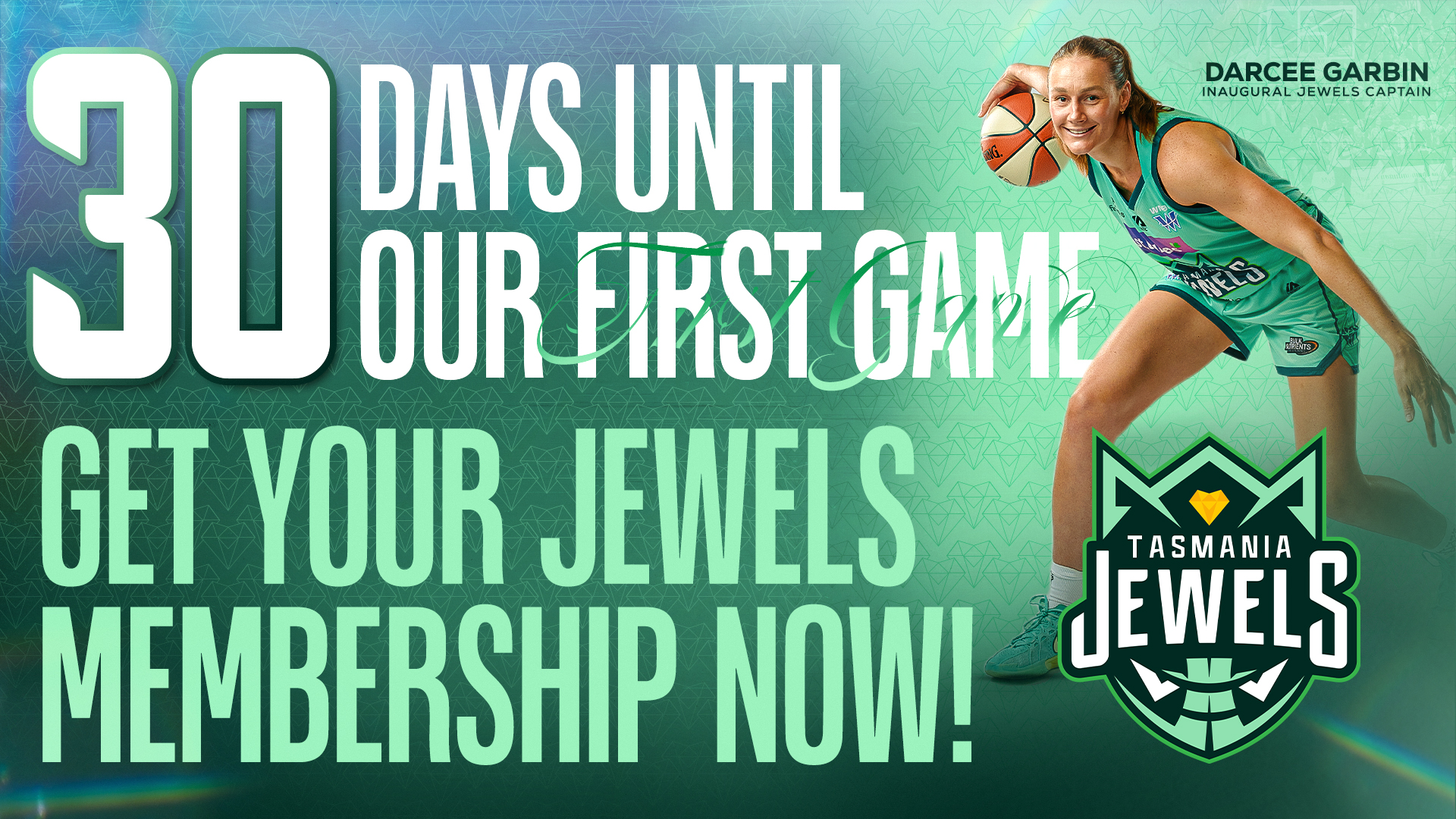 30 Days Until the Tasmania Jewels Make History! Don’t Miss Out on your Memberships.