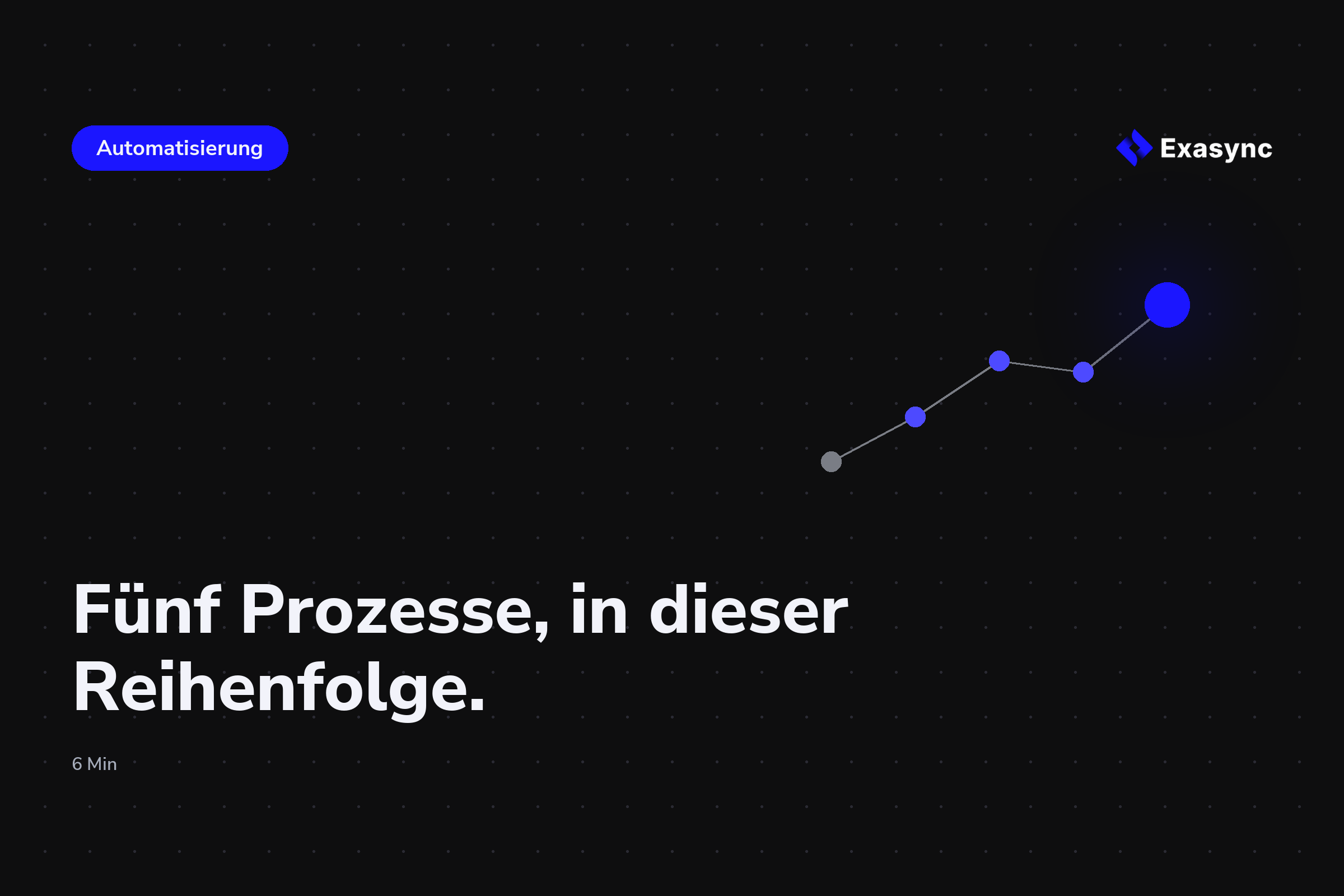 Fünf Prozesse, die eine Spedition ohne neues System automatisieren kann, in dieser Reihenfolge