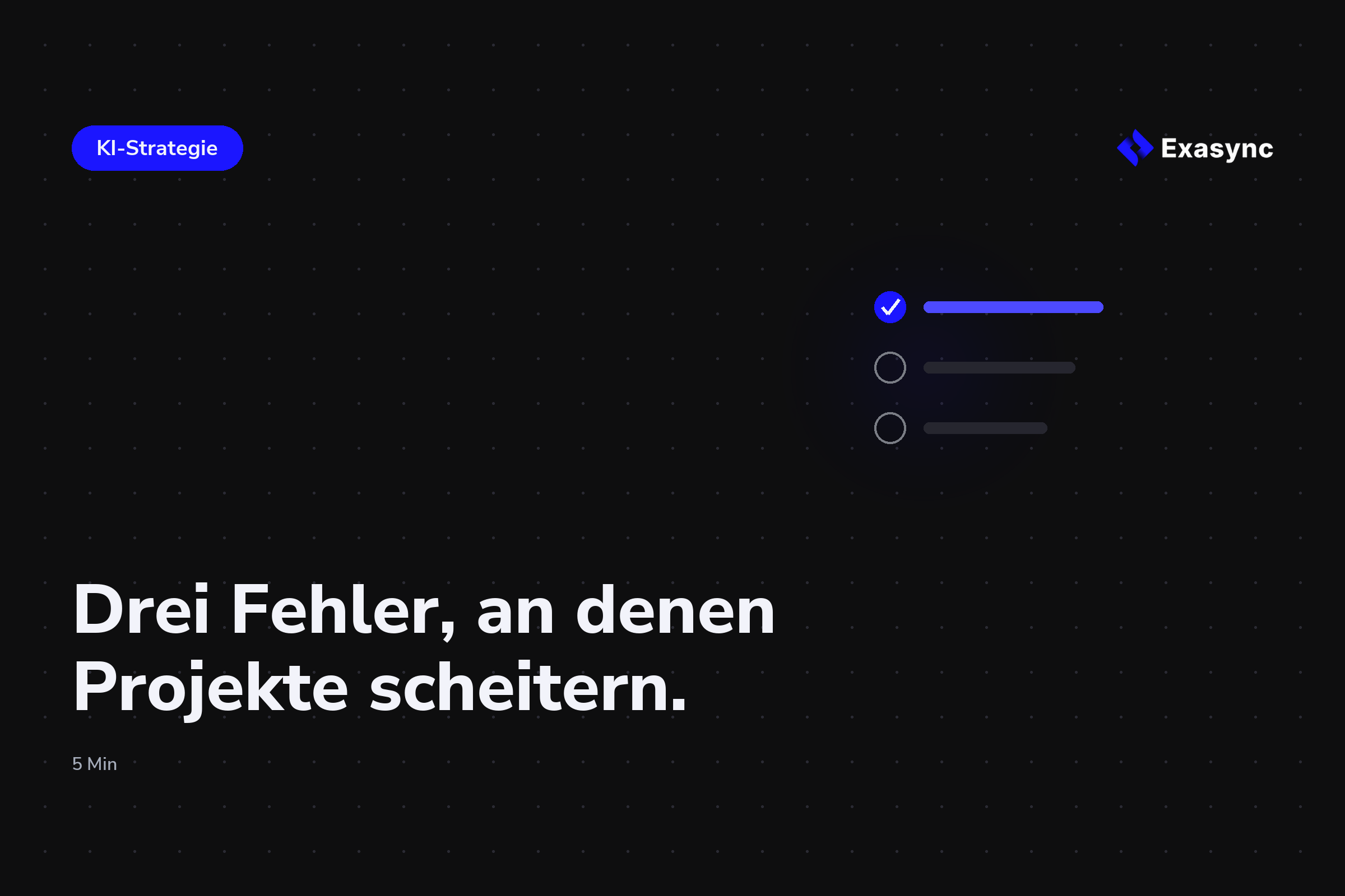 Drei Fehler, an denen Automatisierungsprojekte in der Spedition scheitern, und der eine, den fast alle machen